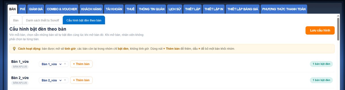 Bật tắt đèn bàn bida tự động: tiết kiệm tiền điện