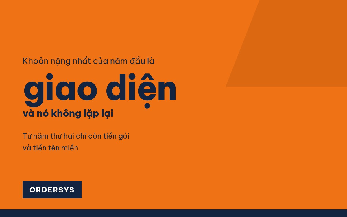 Làm website bán hàng hết bao nhiêu tiền năm đầu?