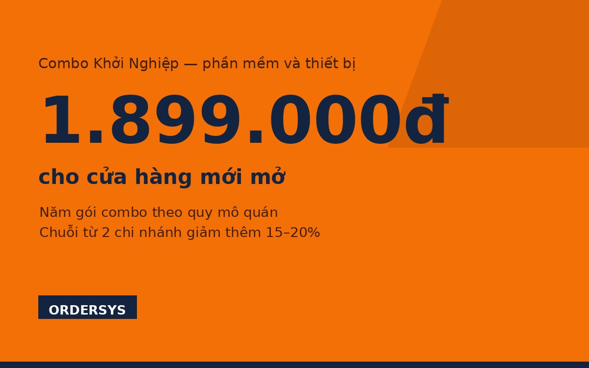 Giải pháp quản lý bán hàng toàn diện, tiết kiệm chi phí cho hộ kinh doanh và doanh nghiệp