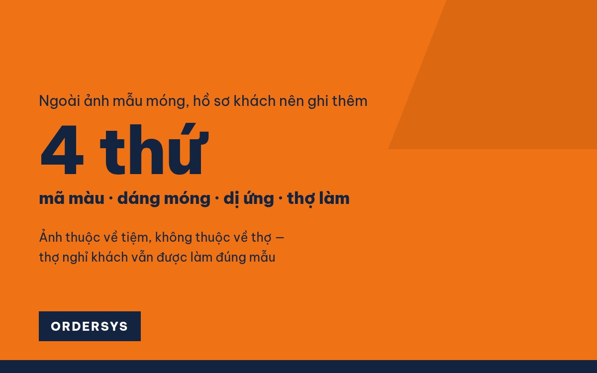 Lưu ảnh mẫu móng cho khách: cách tiệm nail giữ khách quen