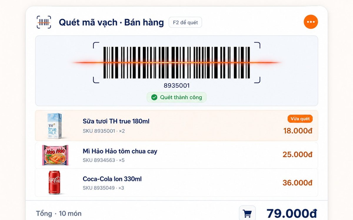 Cửa hàng tạp hoá bán sỉ lẫn lẻ: quản lý công nợ và giá theo khách
