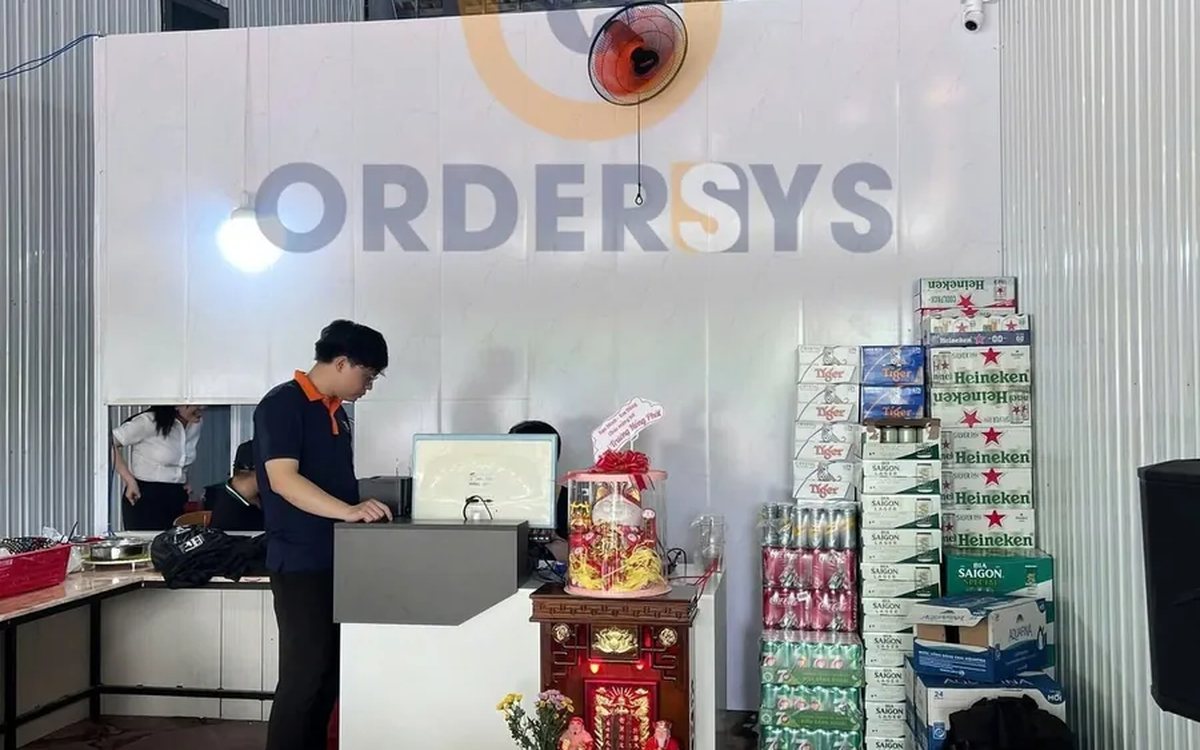 Nhà hàng nhiều bếp, nhiều máy in: phiếu chạy đúng khu