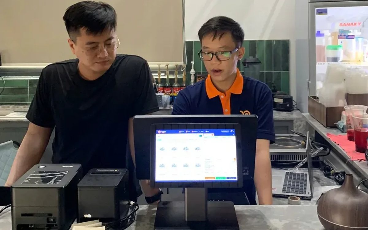 Tùy chọn size, đường, đá, topping cho quán trà sữa không nhầm đơn